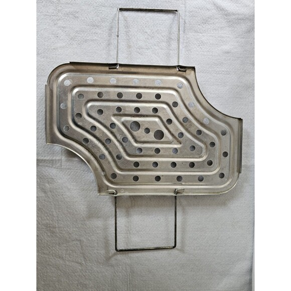 VINTAGE WEAR-EVER ALUMINUM ROASTER ROASTING Rack Only with lifters - Picture 3 of 7